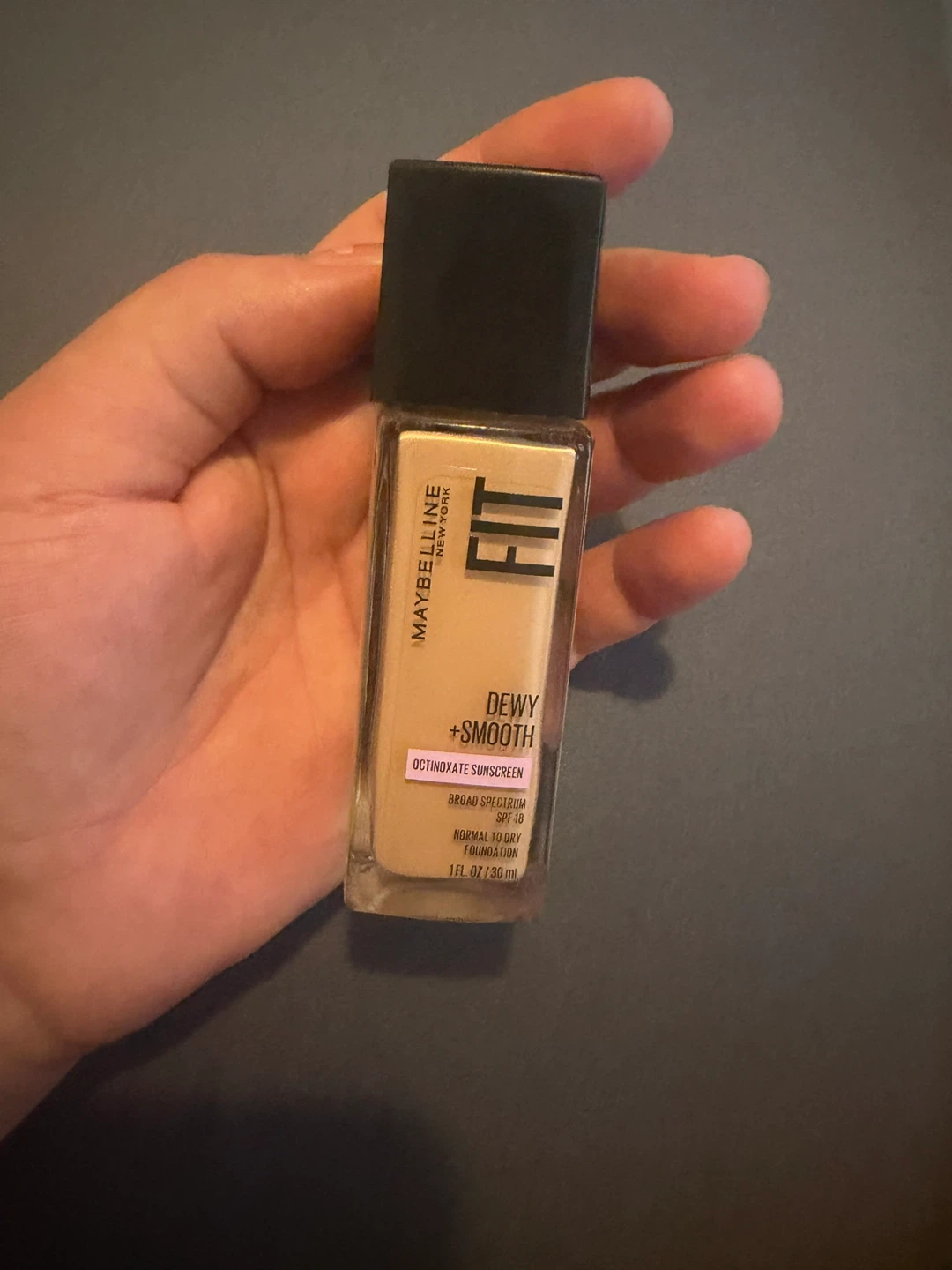 Maybelline Fit Me Dewy + Smooth Foundation 120 Classic Ivory