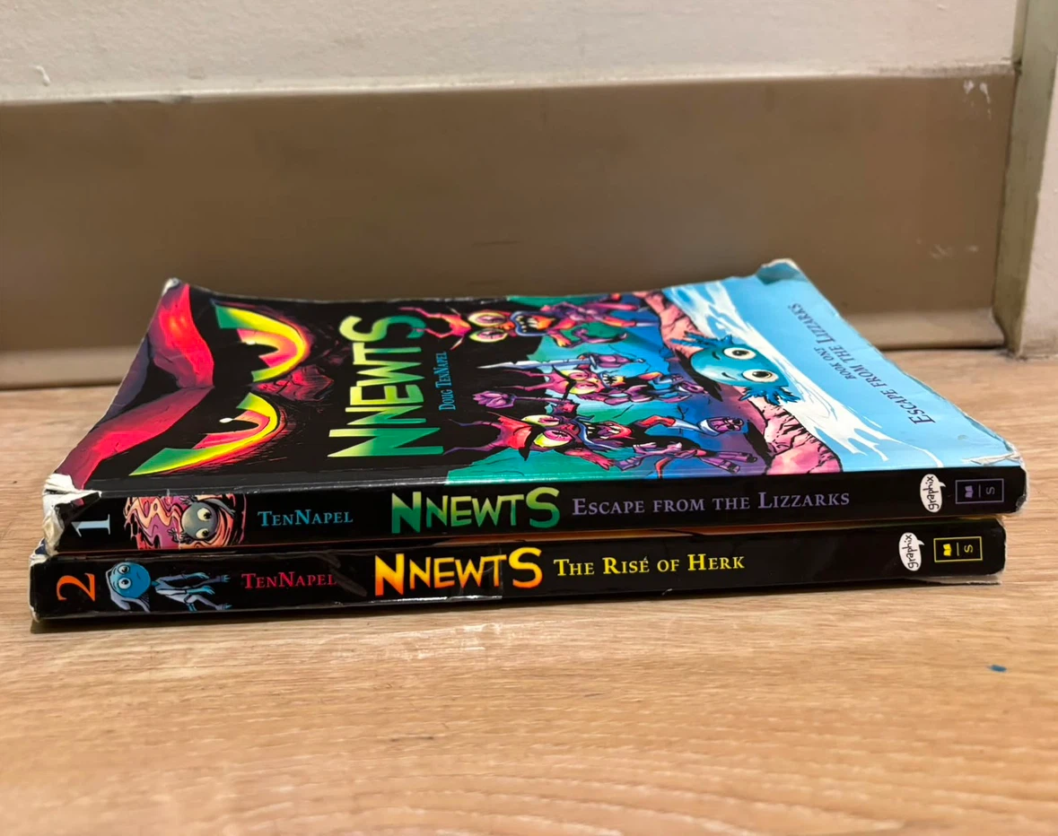 Nnewts Graphic Novels Books 1 & 2 by Doug TenNapel