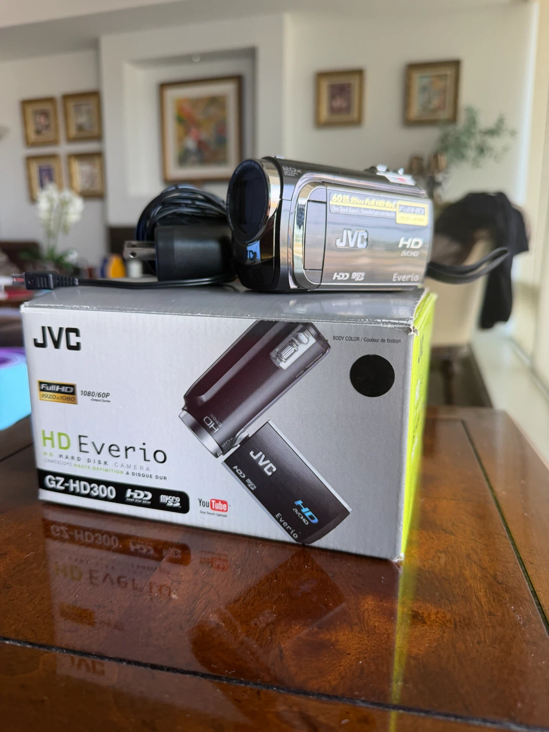 JVC HD Everio GZ-HD300 Camcorder
