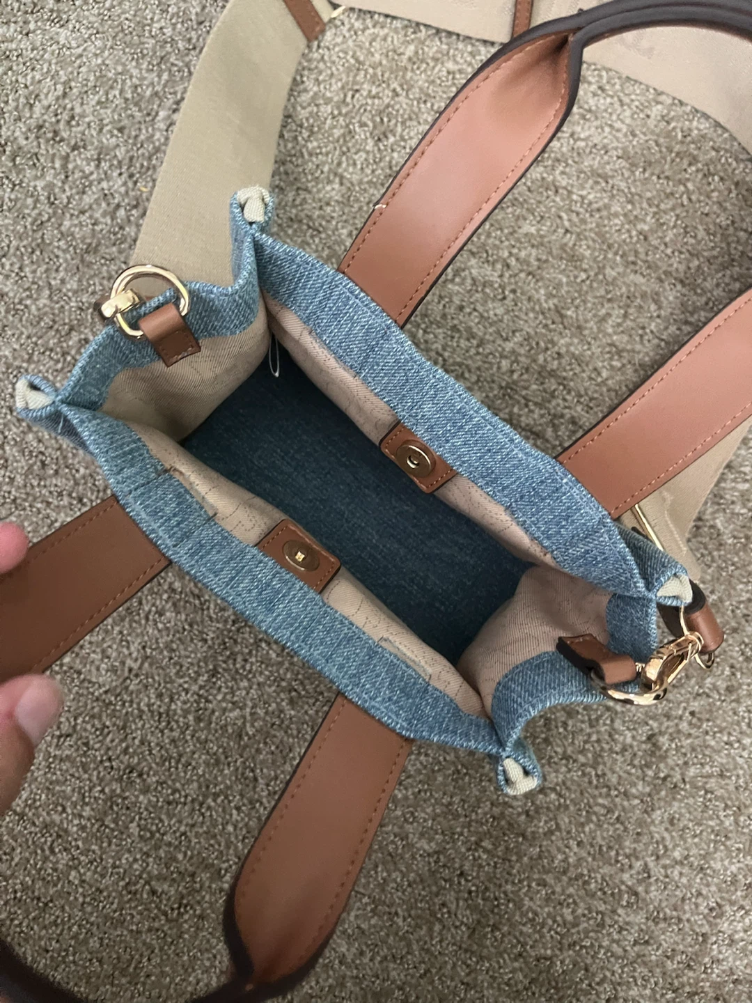 True Religion Denim Mini Tote Bag - photo 2