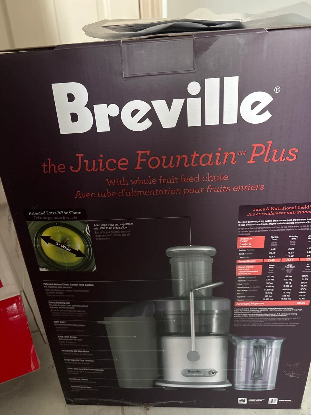 Breville Juice Fountain Plus JE98XL Juicer - photo 2