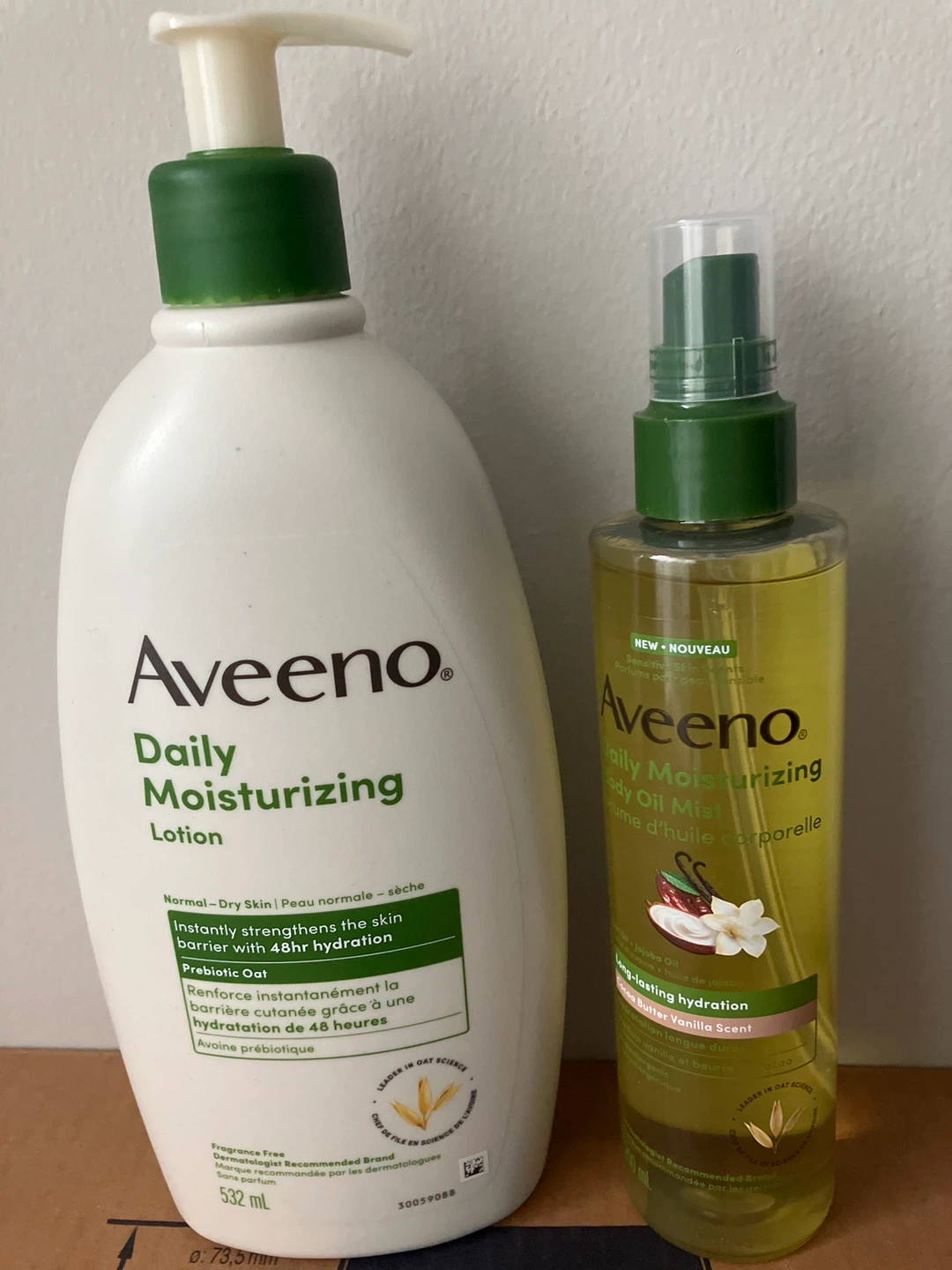 Aveeno Daily Moisturizing Lotion & Body Oil Mist