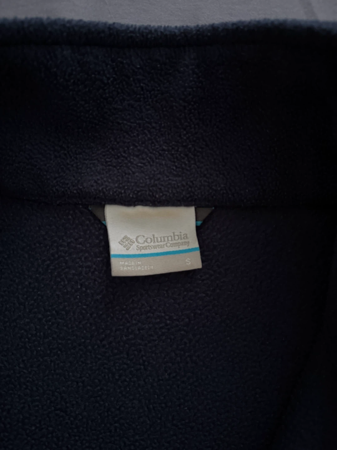 Columbia Fleece Jacket - Blue/Navy - Size S - photo 2