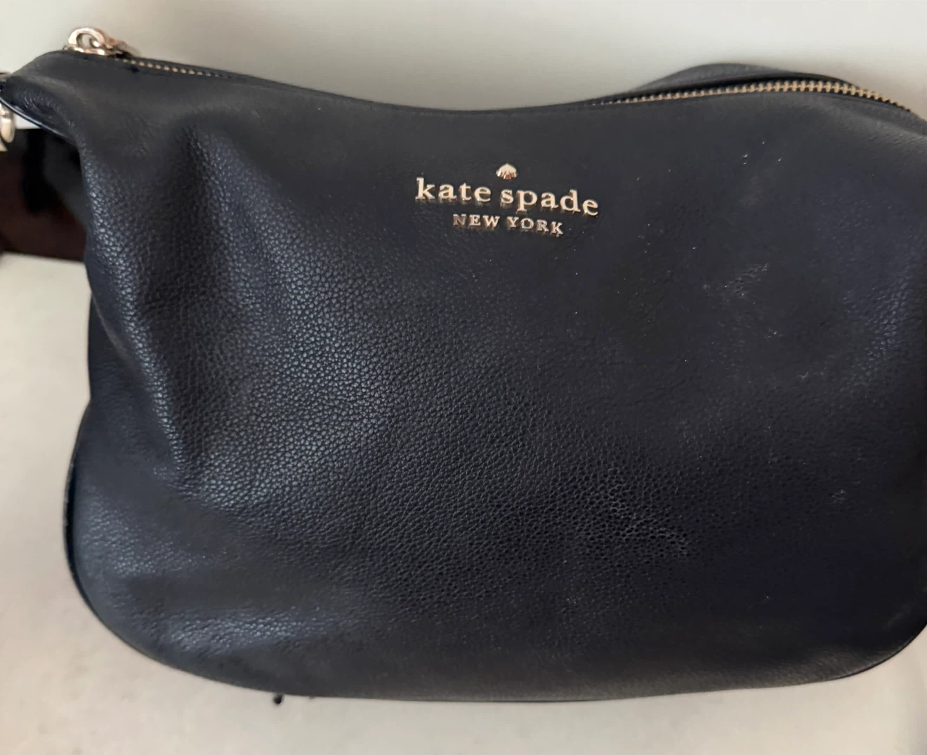 Kate Spade Black Leather Shoulder Bag