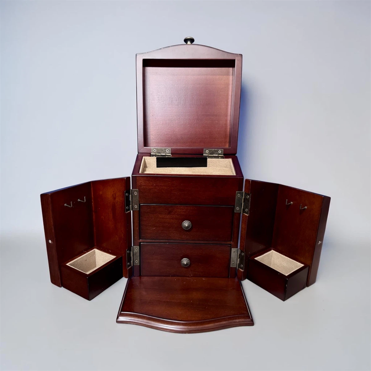 Bombay Company Wooden Jewelry Box