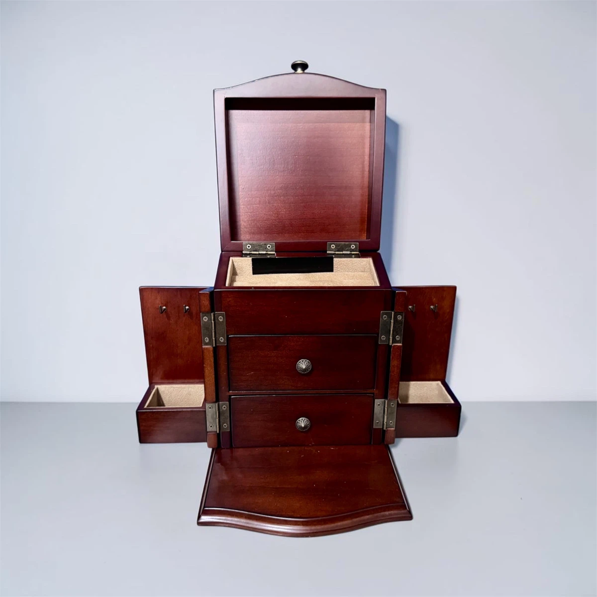 Bombay Company Wooden Jewelry Box - photo 3