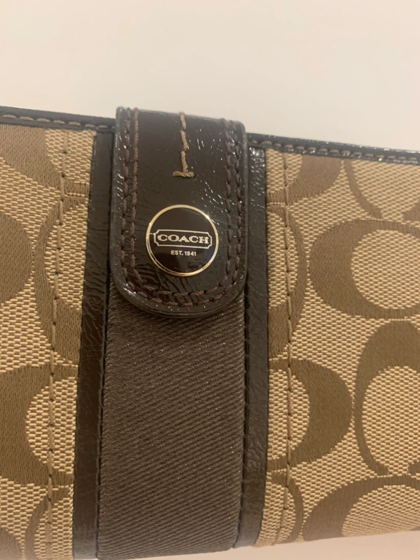 🐻🤎 Brown Coach Signature Wallet 🐻🤎 - photo 2