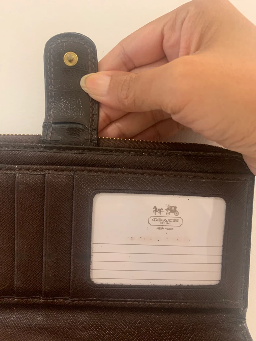 🐻🤎 Brown Coach Signature Wallet 🐻🤎 - photo 4