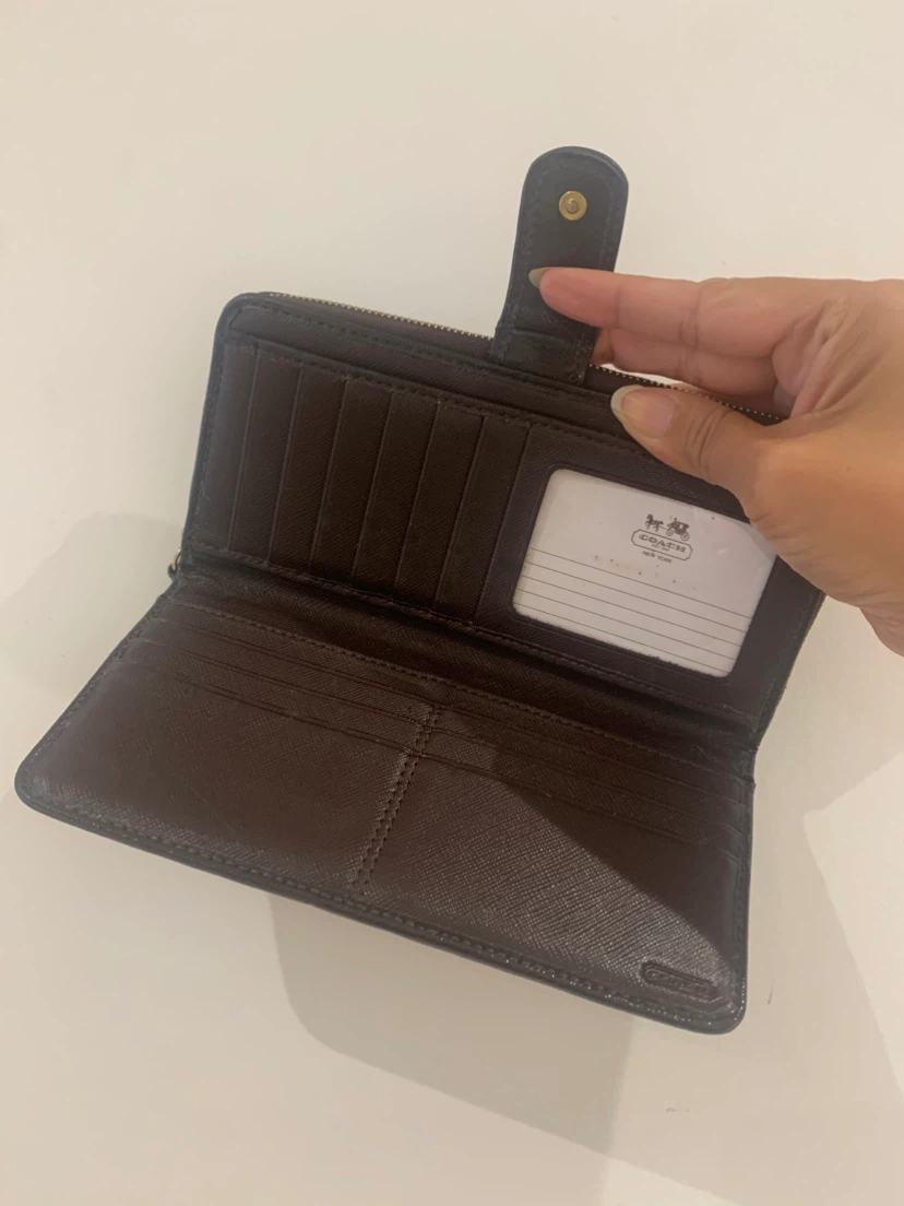 🐻🤎 Brown Coach Signature Wallet 🐻🤎 - photo 5