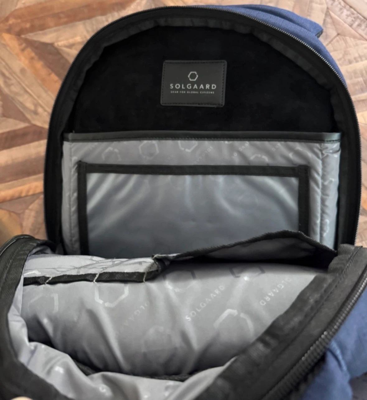 Solgaard Blue Backpack - photo 3