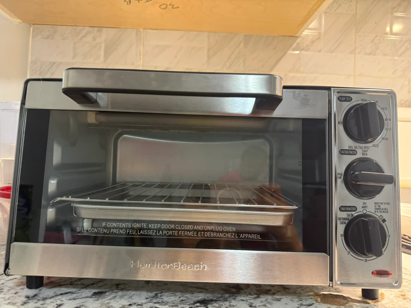 Hamilton Beach Toaster Oven - photo 3