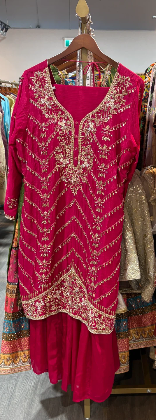 Embellished Punjabi Sharara Suit - photo 2