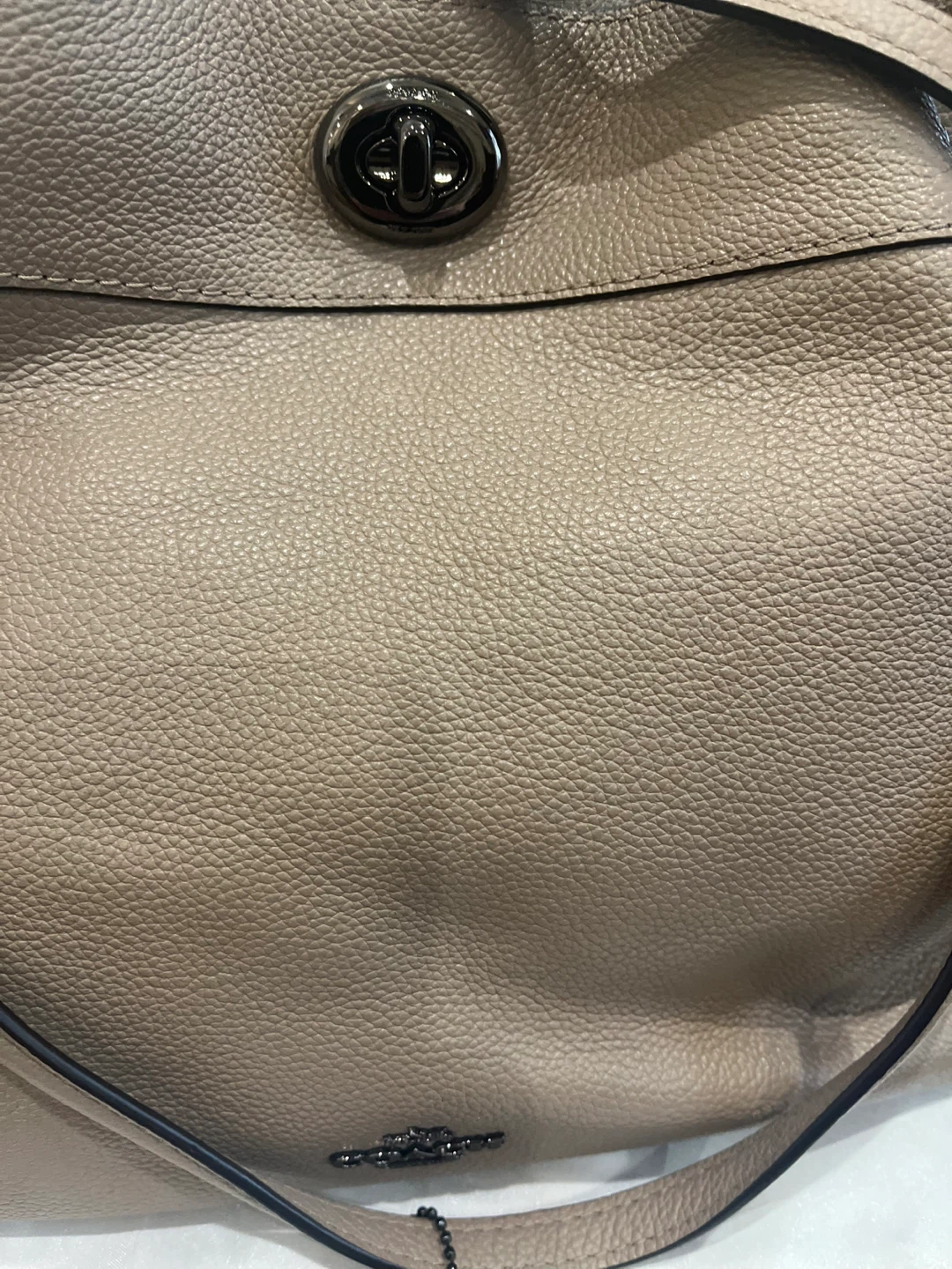 Authentic Coach Pebble Leather Shoulder Bag - photo 4