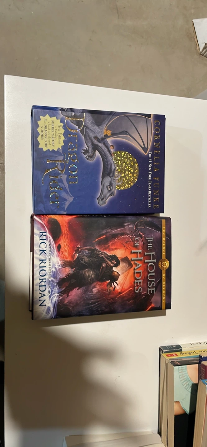 Dragon Rider and The House of Hades Books