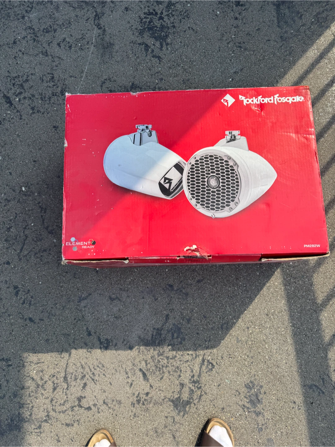 Brand new Rockford Fosgate PM282W 8" Wakeboard Tower Speaker