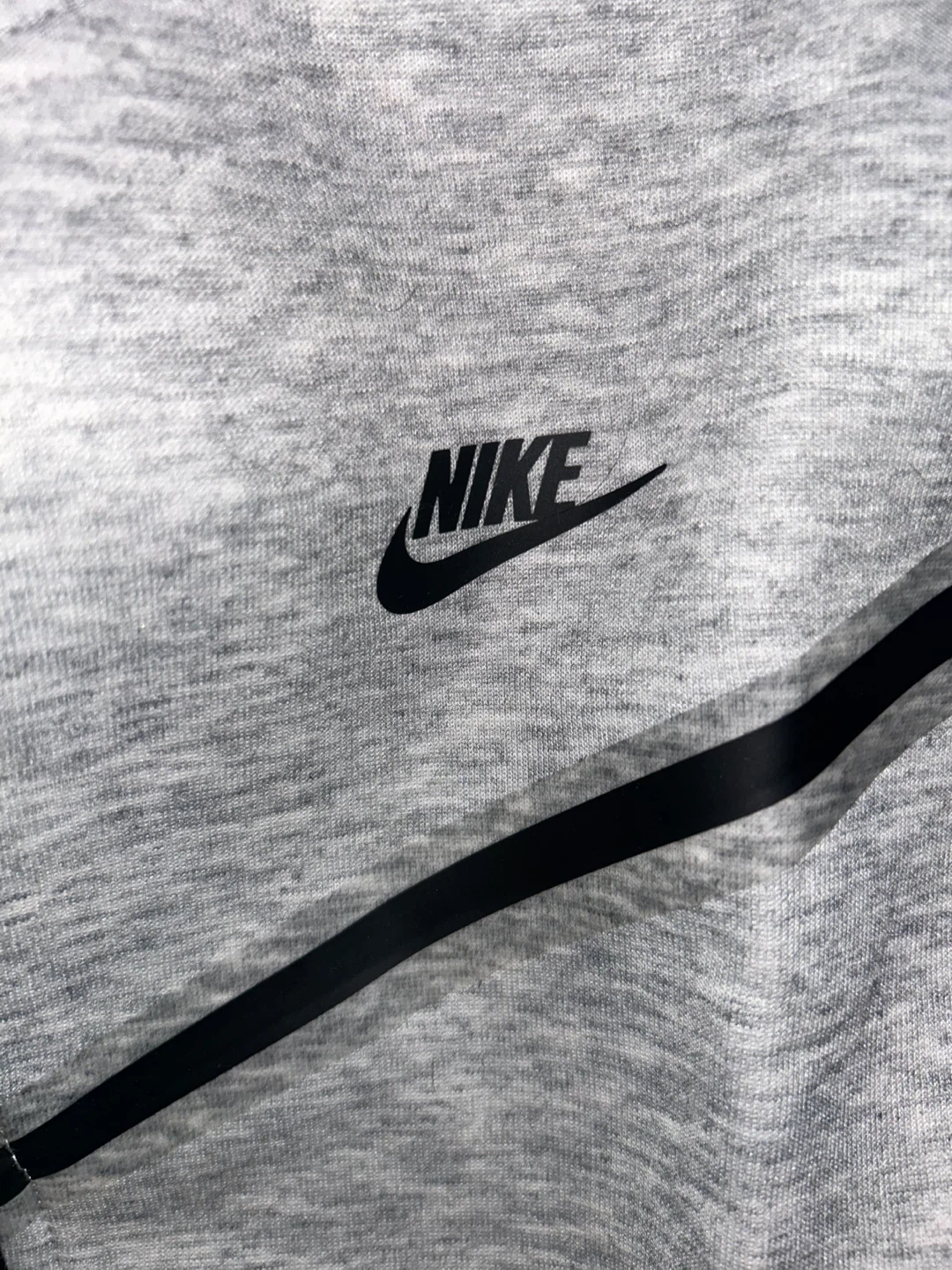 Nike Tech Fleece Full-Zip Hoodie - Gray, Size L - photo 3