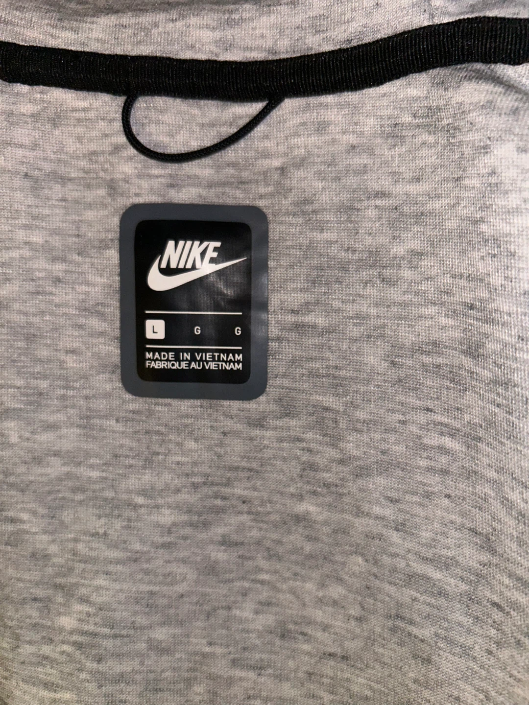 Nike Tech Fleece Full-Zip Hoodie - Gray, Size L - photo 5