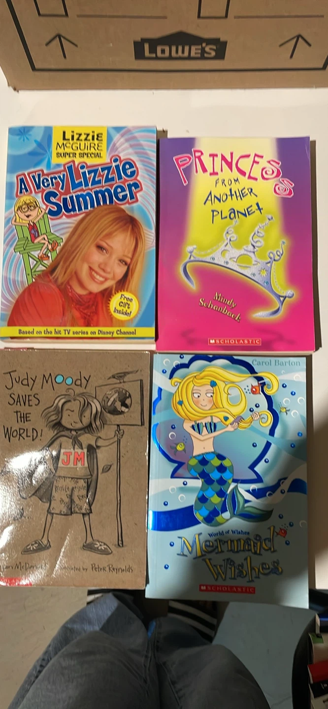 Lizzie McGuire, Princesses, Judy Moody, Mermaid