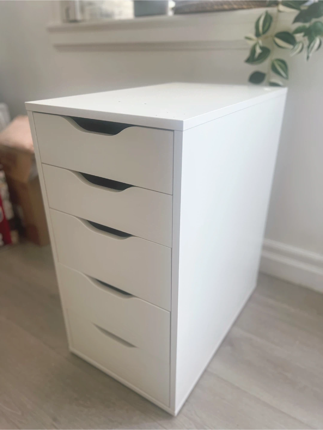 White 5-Drawer Alex Unit - photo 2