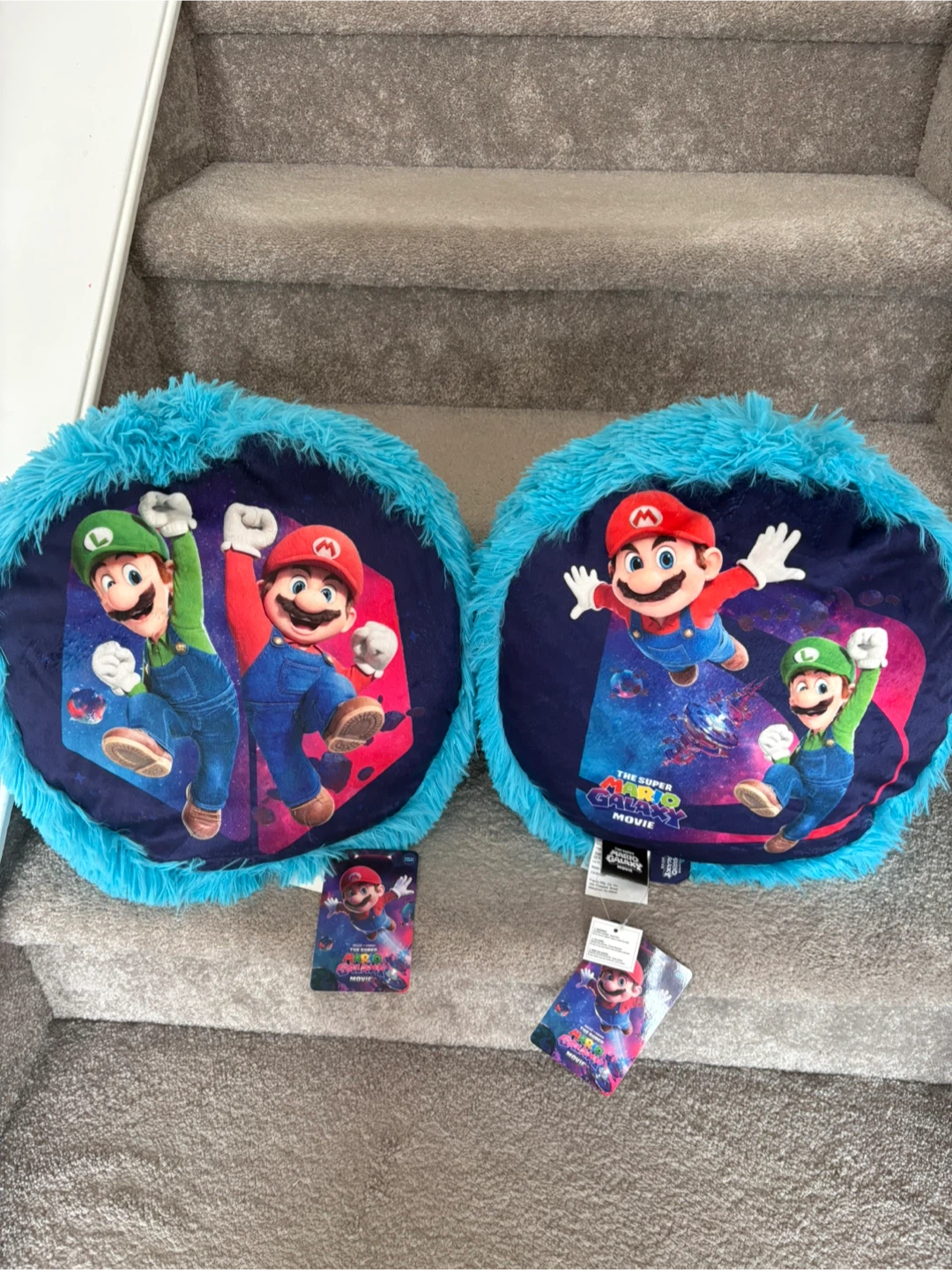 The Super Mario Bros. Movie Plush Pillows (Set of 2)
