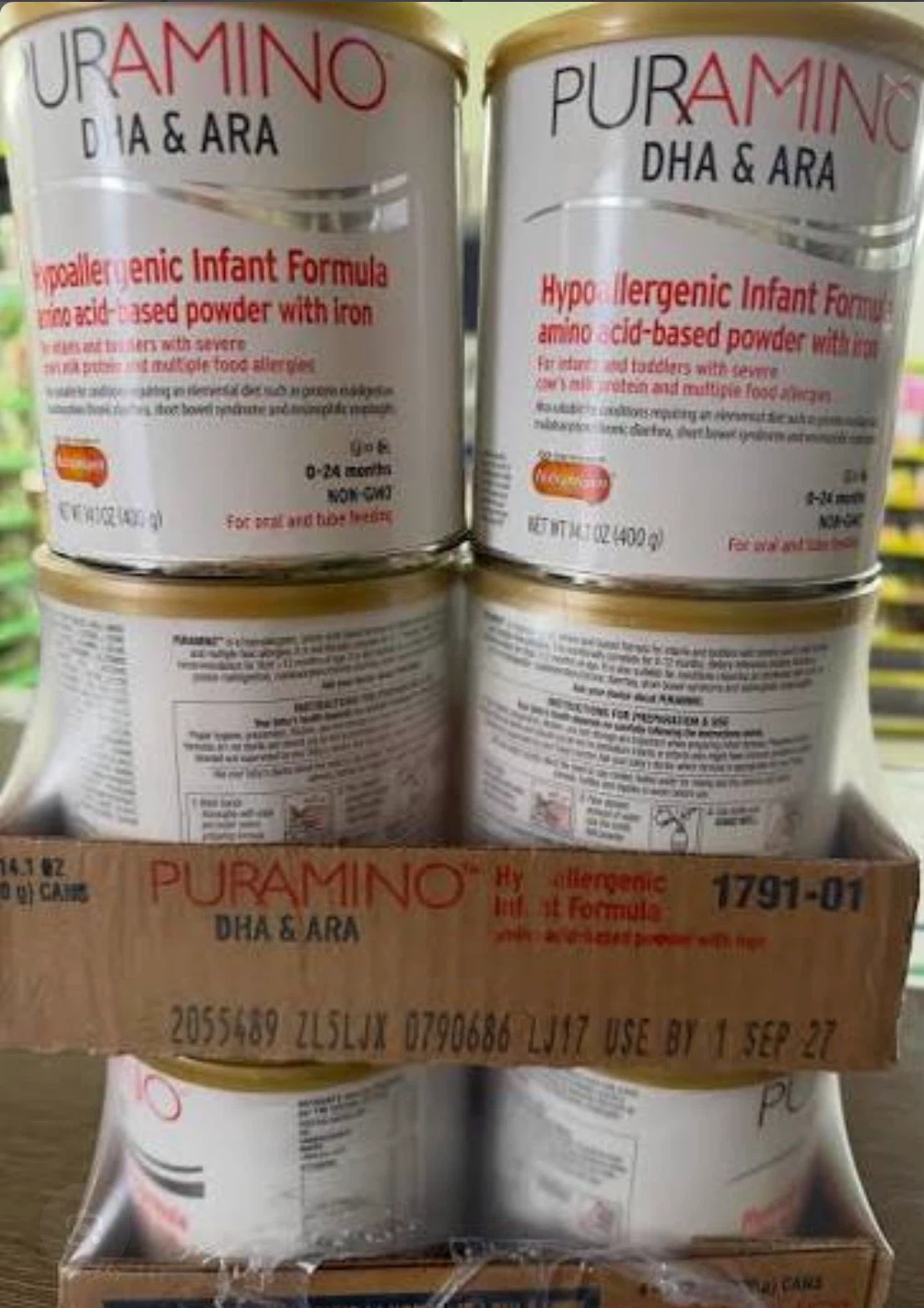 PurAmino DHA & ARA Hypoallergenic
