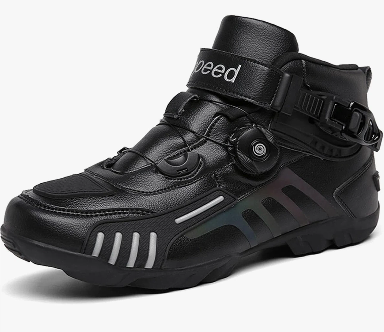 Black "Speed" Cycling Shoes - photo 4
