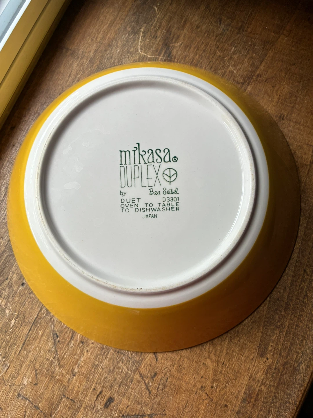 Vintage 1970s Mikasa Duplex Duet Serving Bowl MCM Ben Seibel - photo 4