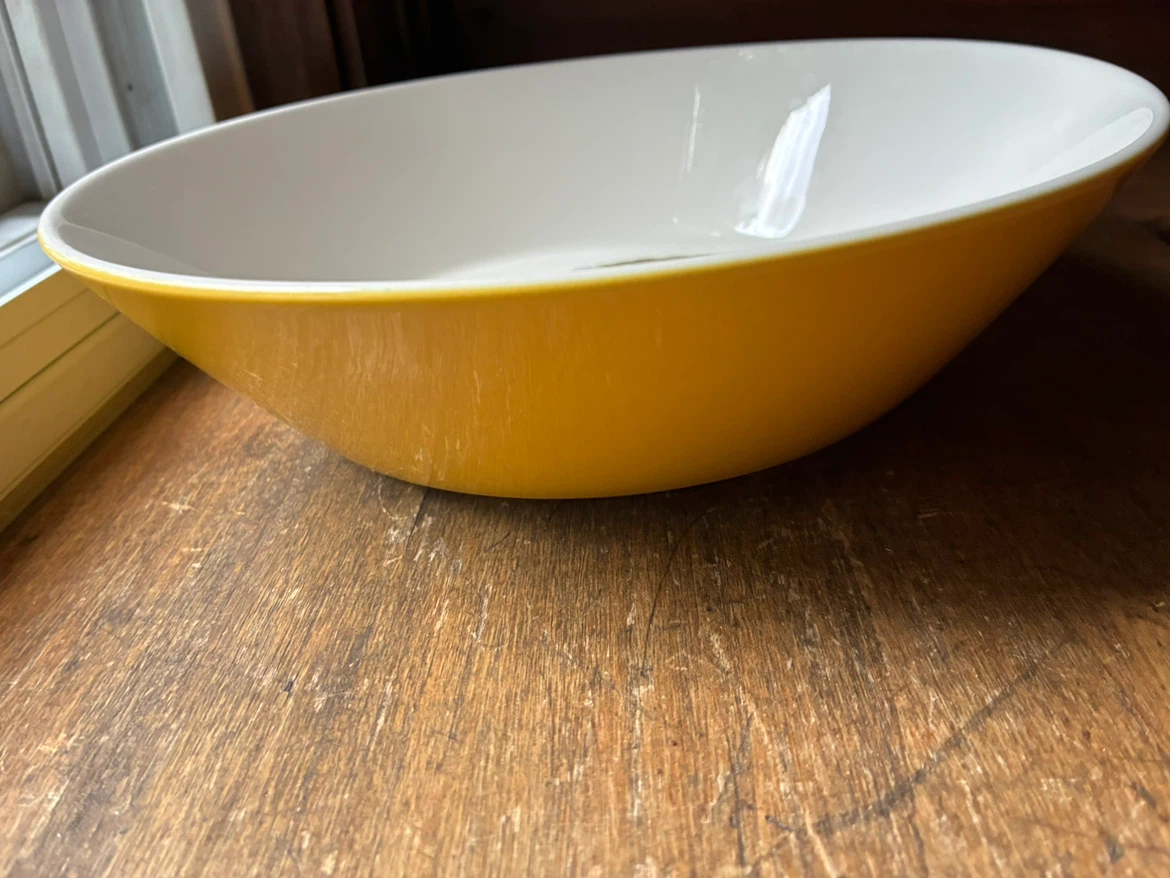 Vintage 1970s Mikasa Duplex Duet Serving Bowl MCM Ben Seibel - photo 5