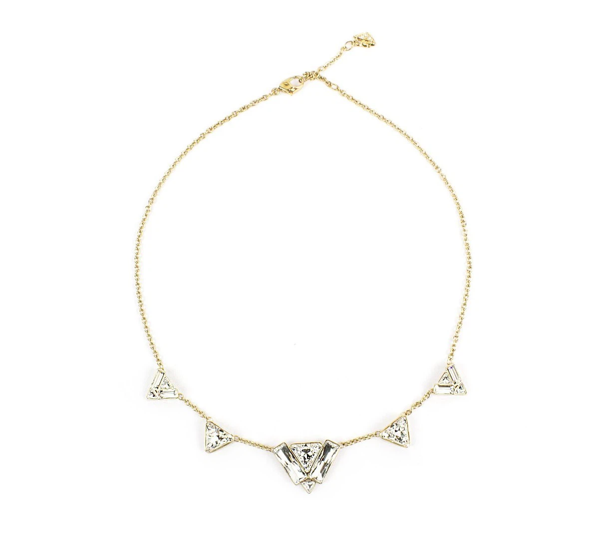 Swarovski Crystal Triangle Necklace - photo 3