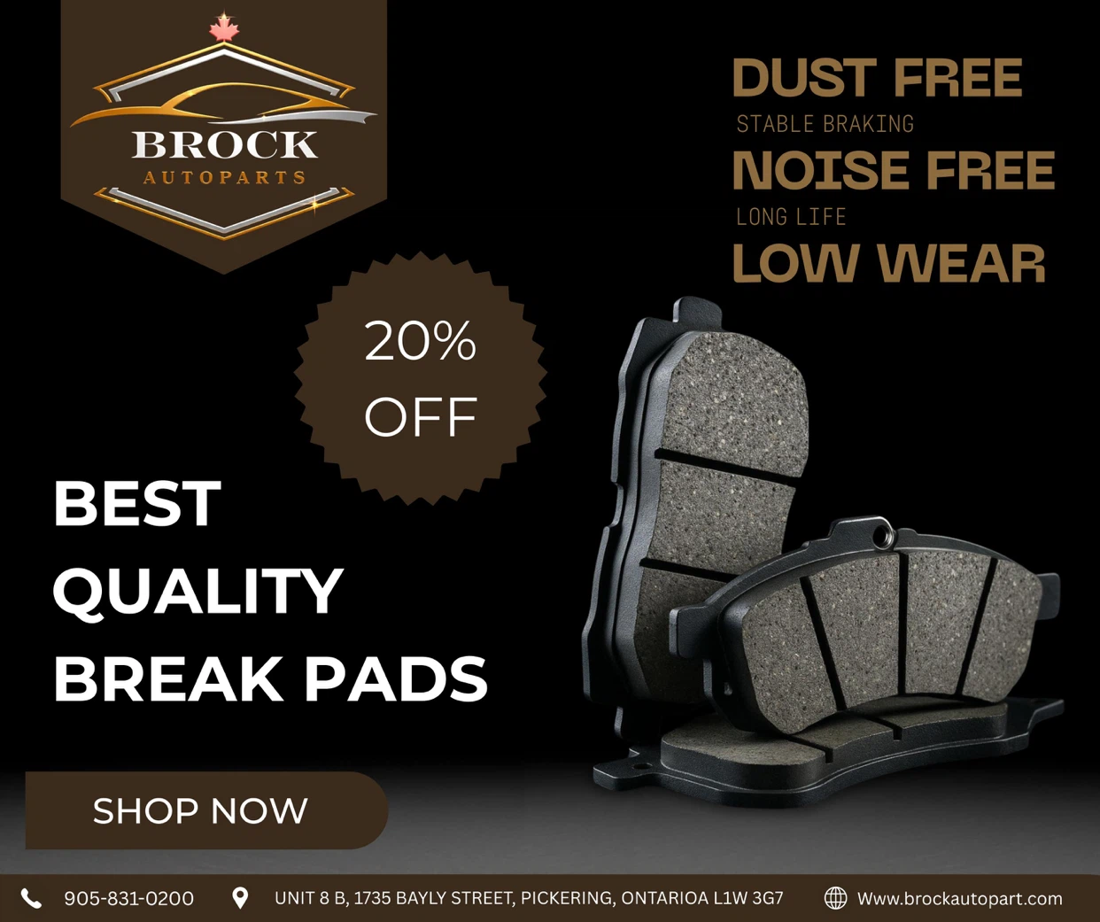 Brock Autoparts Best Quality Brake Pads - photo 4