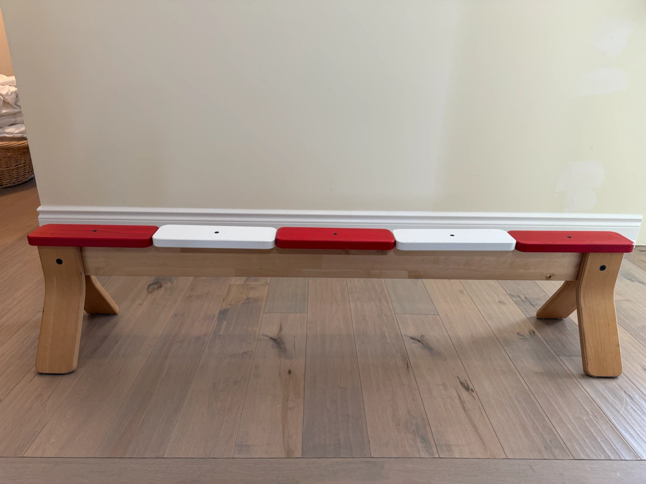 Wooden Children's Balance Beam