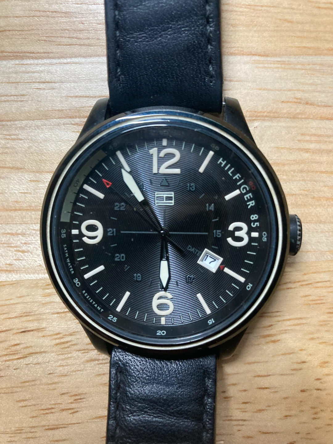 Tommy Hilfiger Men's Watch 45mm - Black