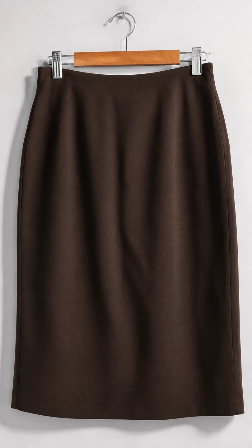 Dana Buchman Brown Pencil Skirt Size 10 - photo 2
