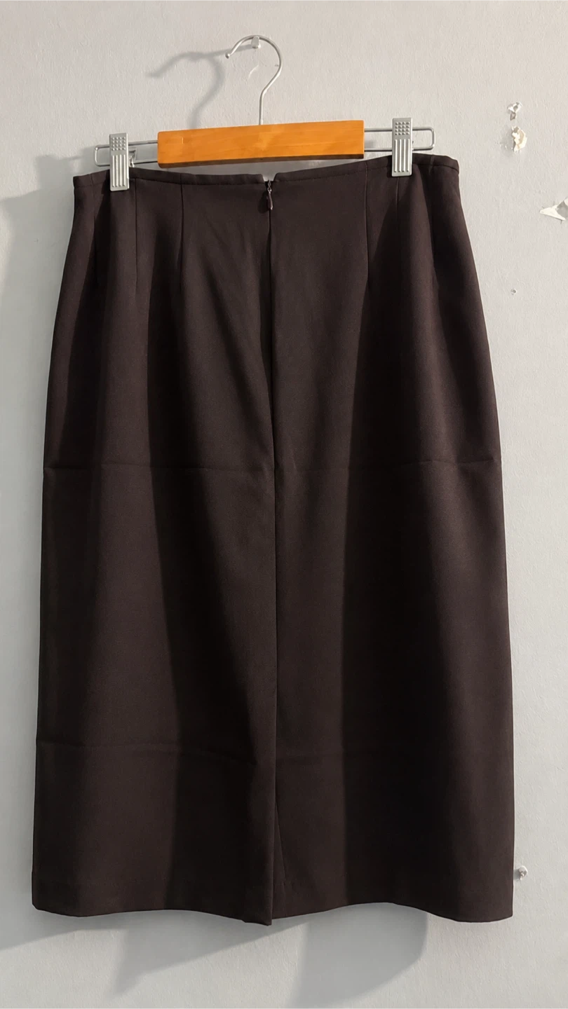 Dana Buchman Brown Pencil Skirt Size 10 - photo 3