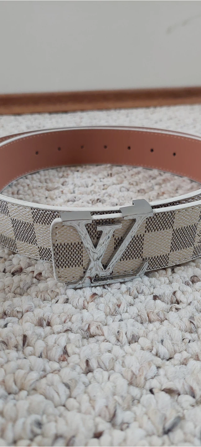 White Luxury Belt