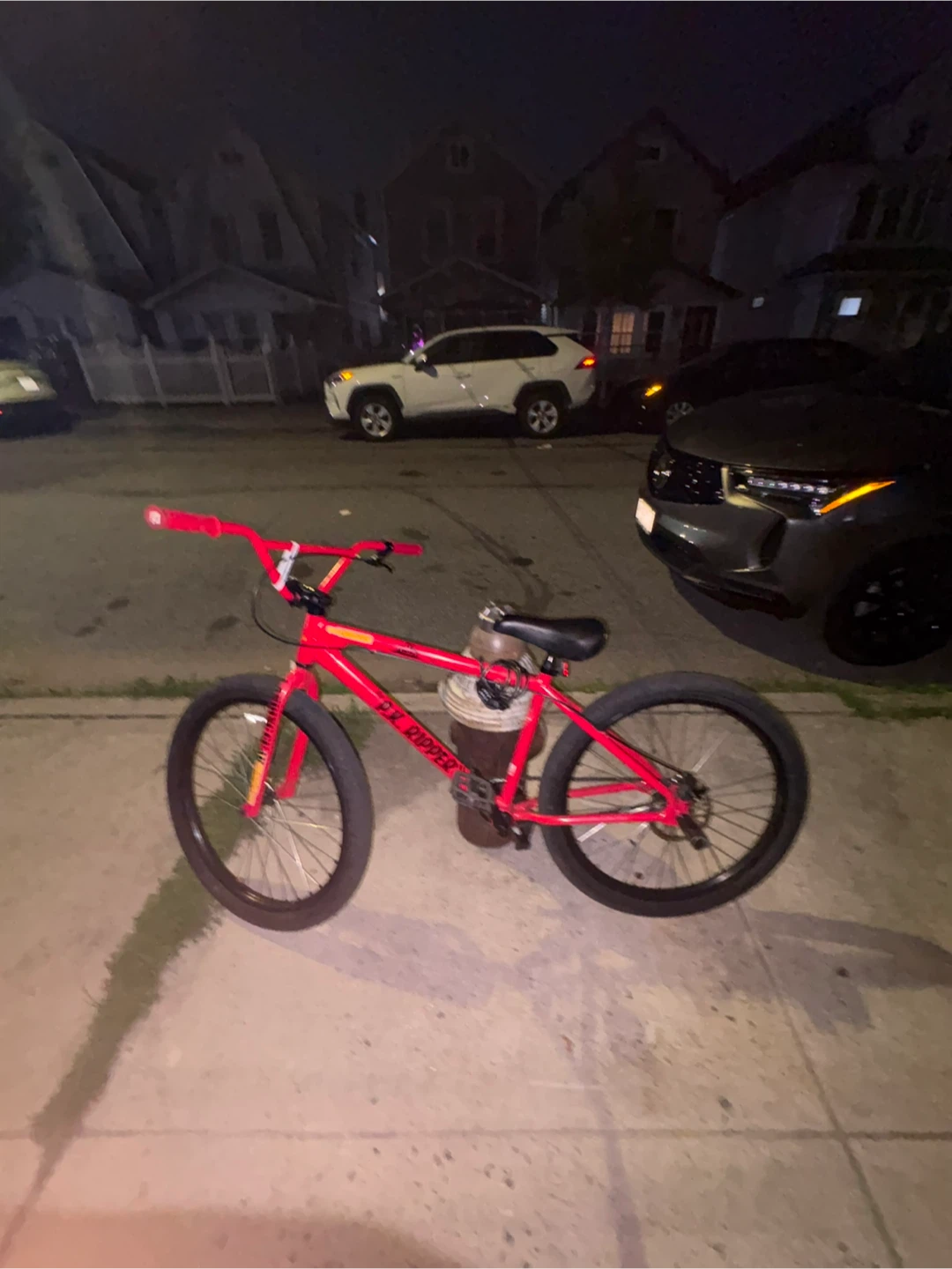 Red PK Ripper BMX Bike