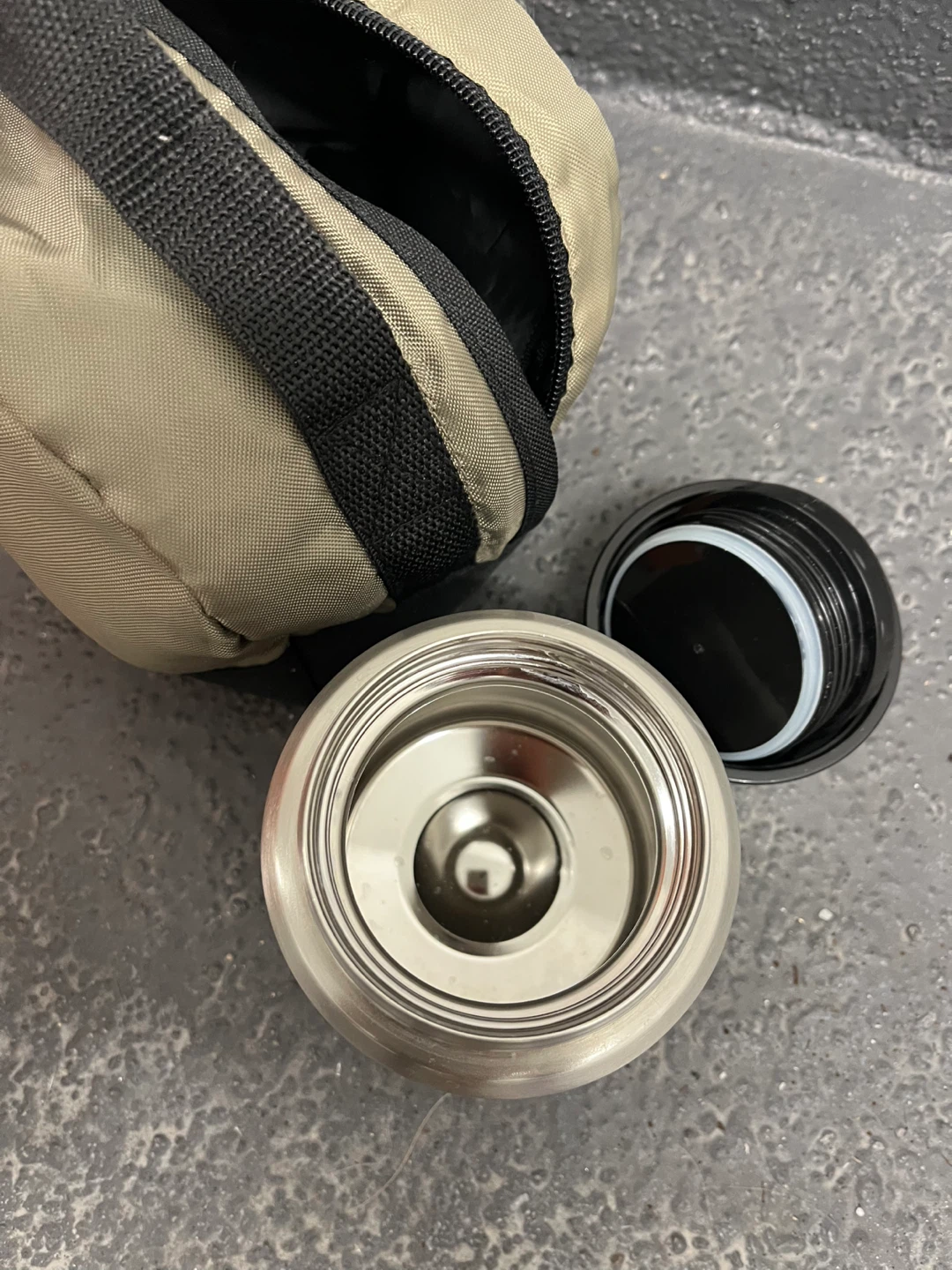 Thermos Stainless Steel Food Jar with Bag