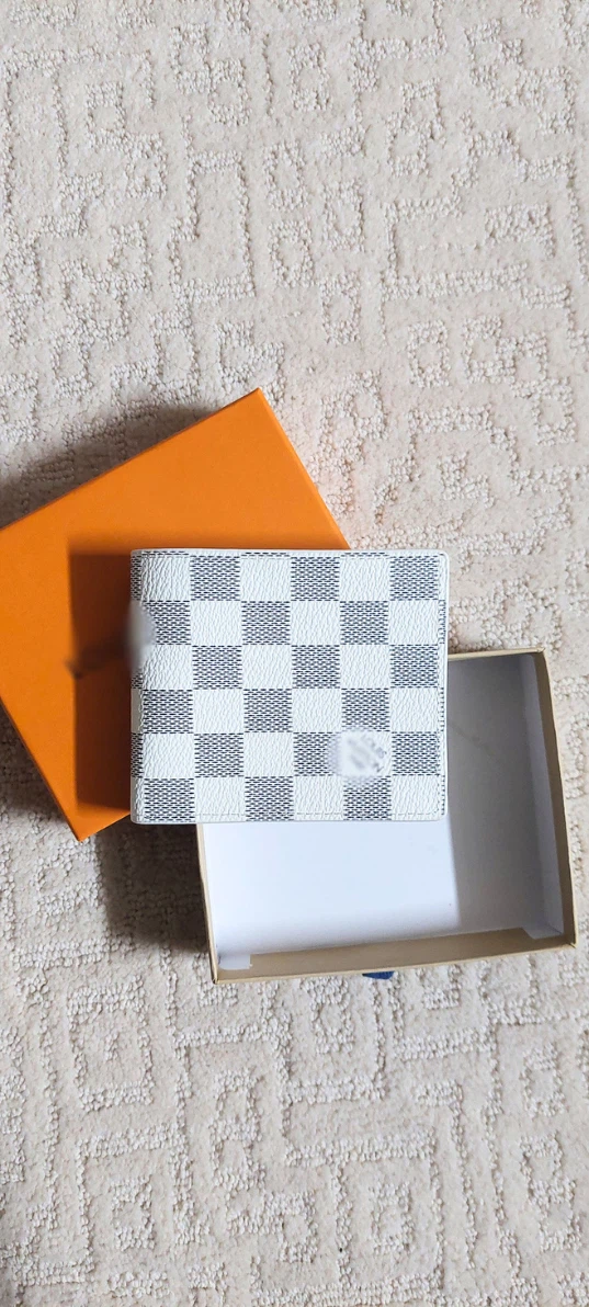 White Patterned Stylish Wallet - photo 2