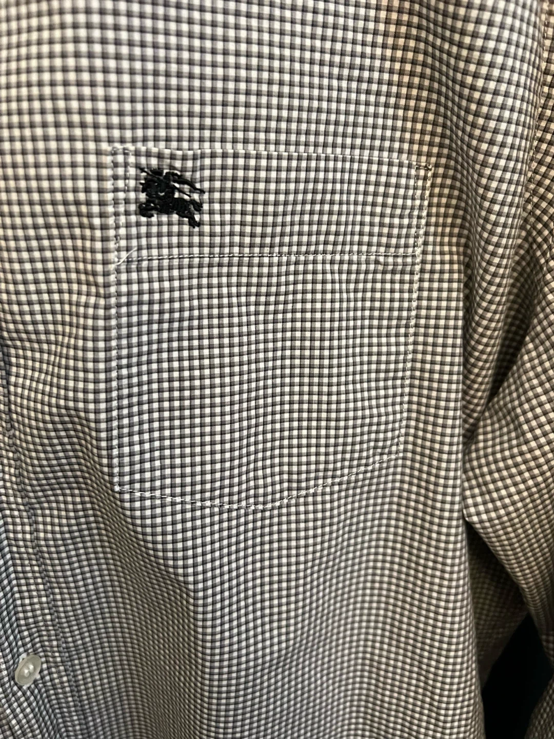 New Burberry Brit Gingham Long Sleeve Shirt - photo 4