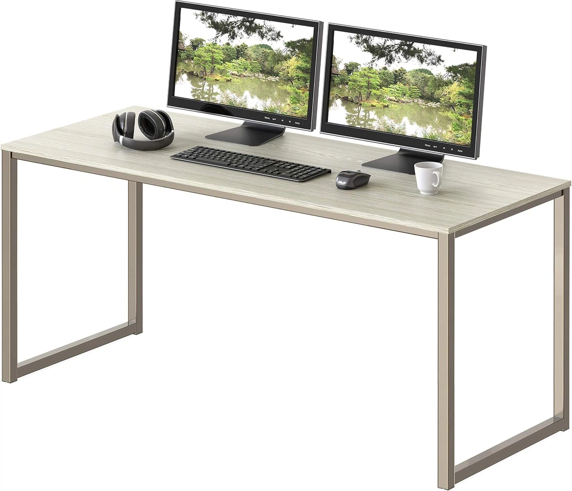 Wood Desk with Metal Frame - photo 4