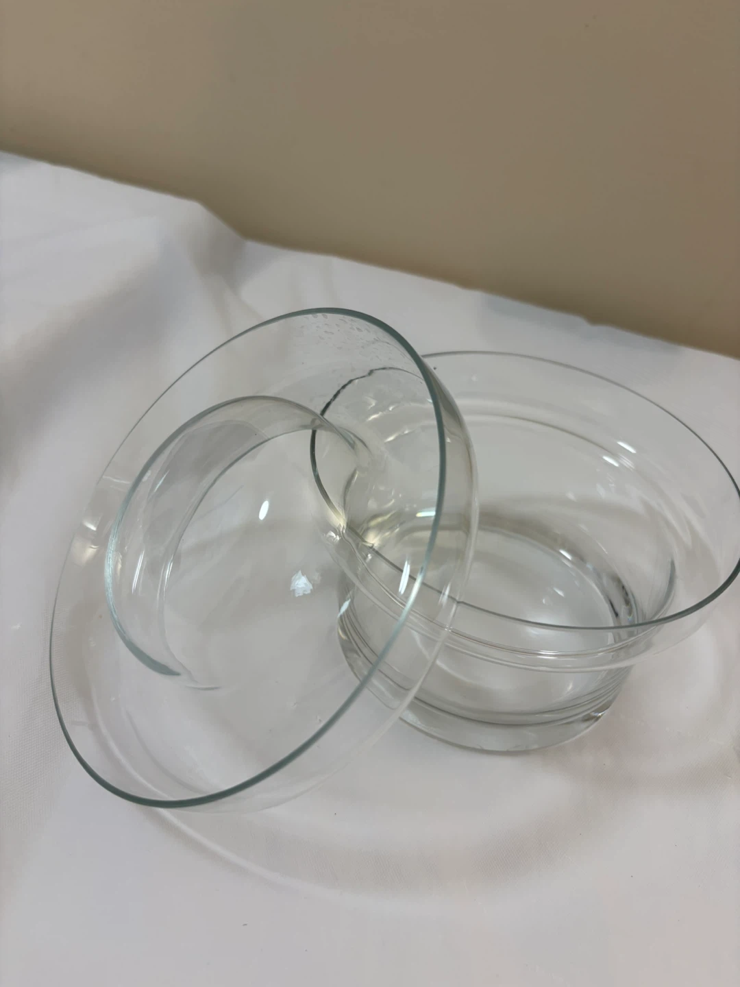 Clear Glass Serving Bowl Set - photo 2