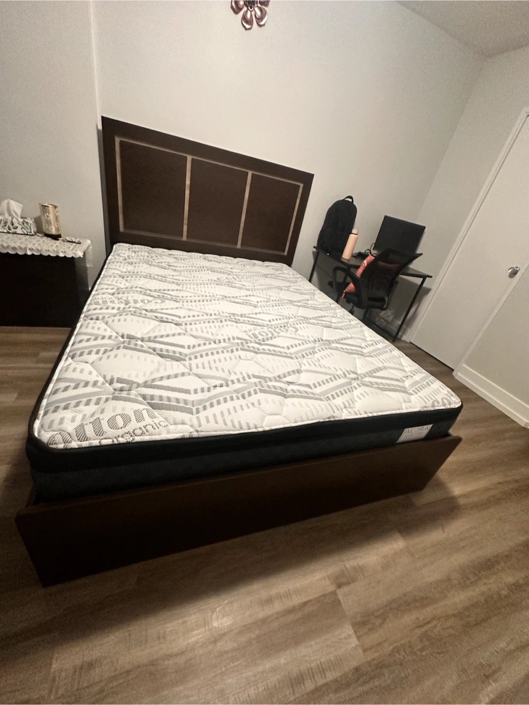 Queen wooden storage bedroom set