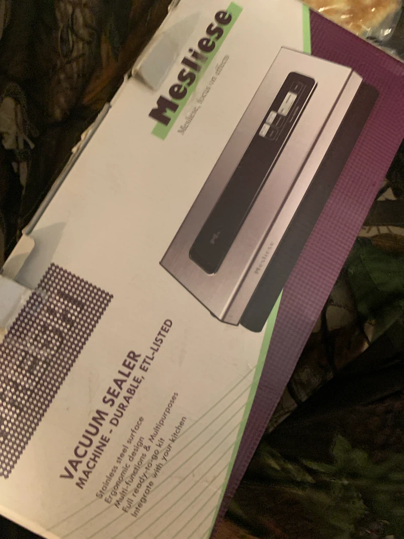 Mesliese Vaccum sealer (Brand New) never used - photo 5