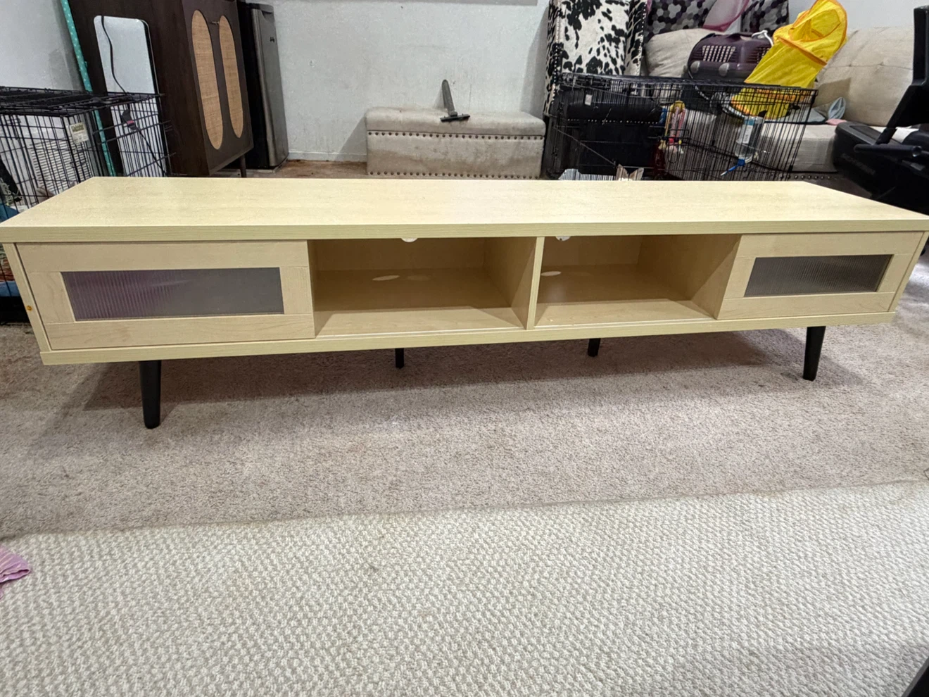 Light Wood Entertainment Unit
