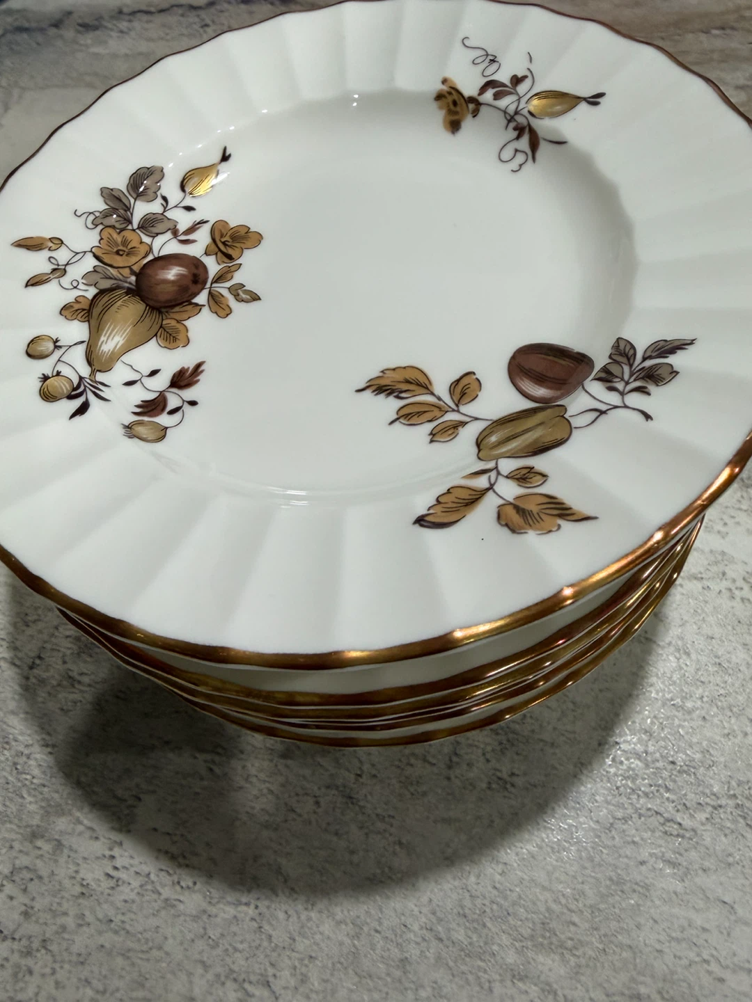 Royal Worcester Fine Bones plates