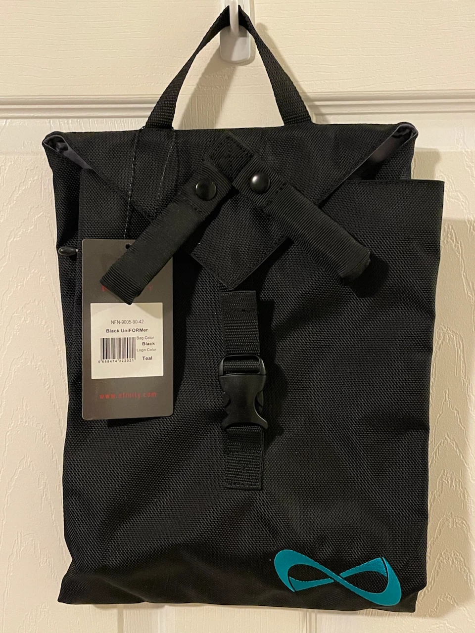 Nfinity Black & Teal Uniformer CHEER Bag…NWT - photo 2