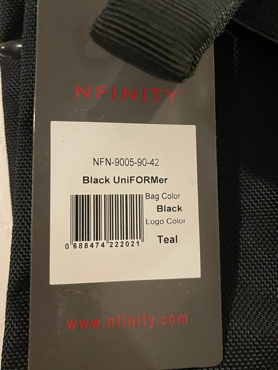 Nfinity Black & Teal Uniformer CHEER Bag…NWT - photo 4