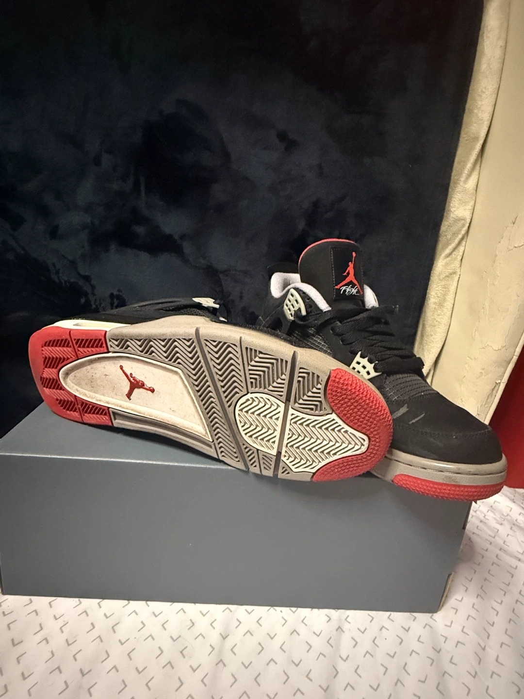 Jordan 4 "Bred" Sneakers - photo 5