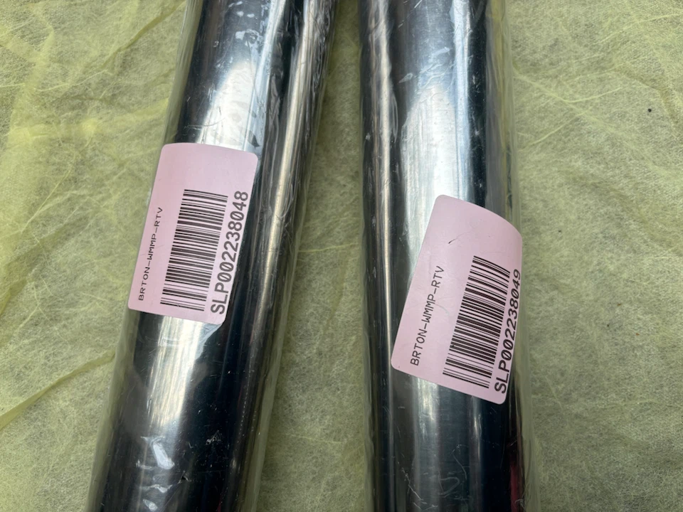 2x Stainless Steel Exhaust Tips