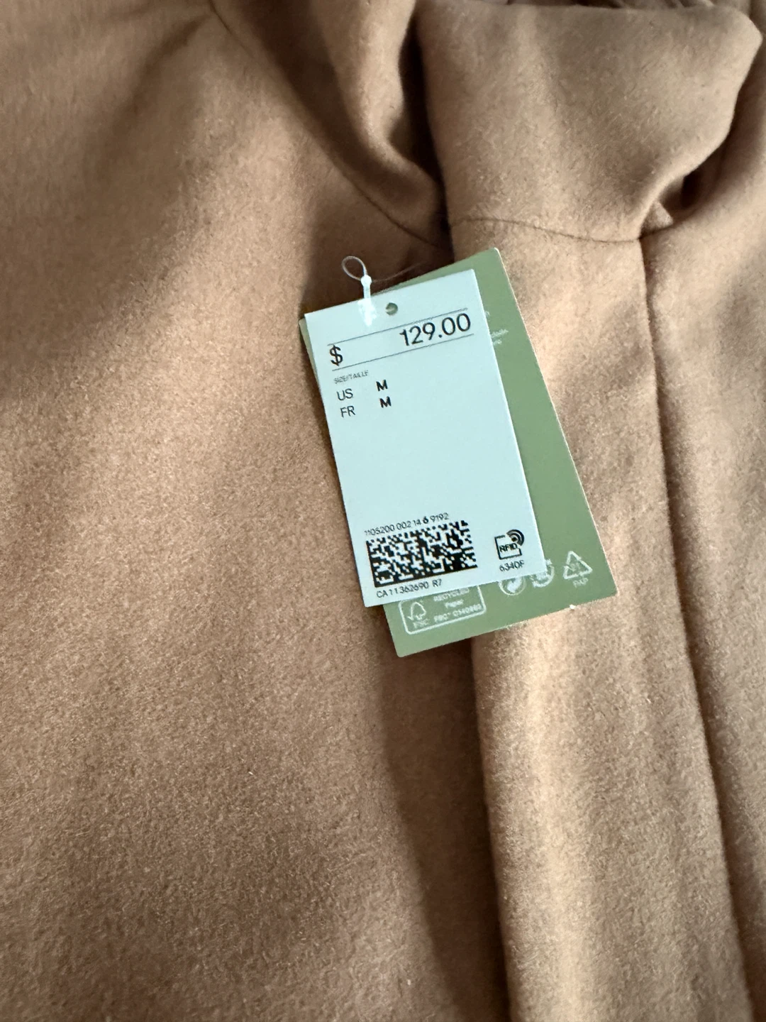H&M Wool Blend Coat - Size M - photo 2